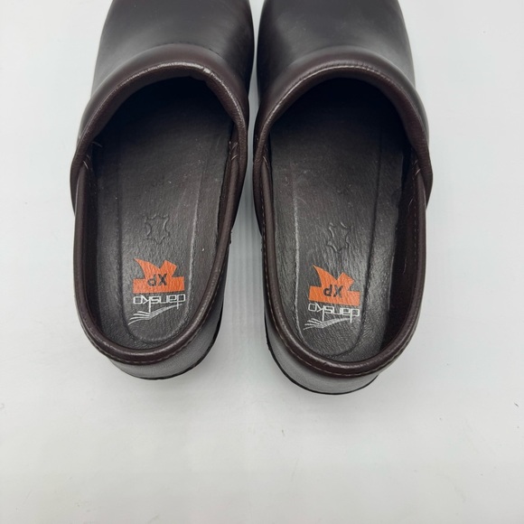 Dansko XP Women’s Brown Size 39 US 8.5/9 Leather Clog Slip On Healthcare Nurse - Picture 3 of 7